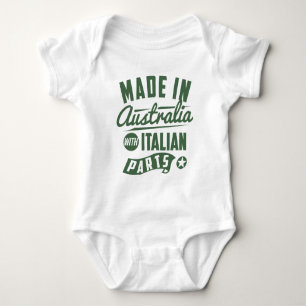 Made In Australia With Italian Parts Baby Bodysuit