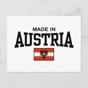 Made In Austria Postcard