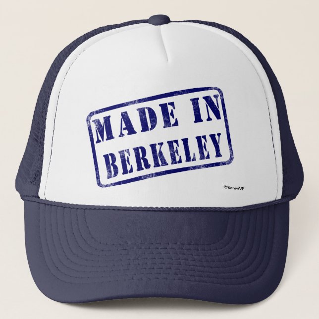 Made in Berkeley Trucker Hat (Front)