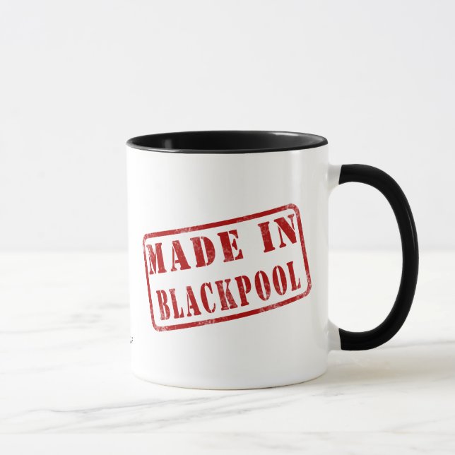 Made in Blackpool Mug (Right)