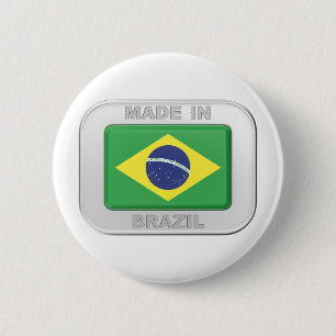 Made in Brazil 2 Inch Round Button