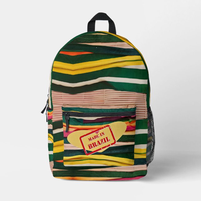 made in Brazil Backpack (Front)