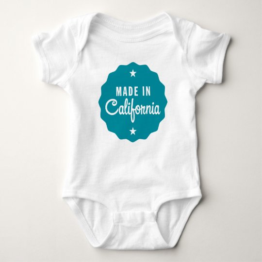 Made in California. Baby Bodysuit