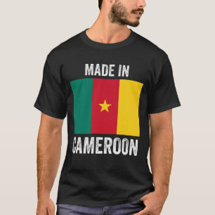 Made in Cameroon // World Country National Flag T-Shirt