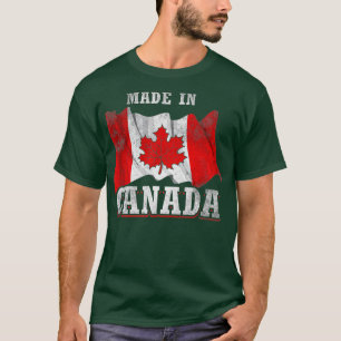 Made in Canada Canadian Flag (1)  T-Shirt