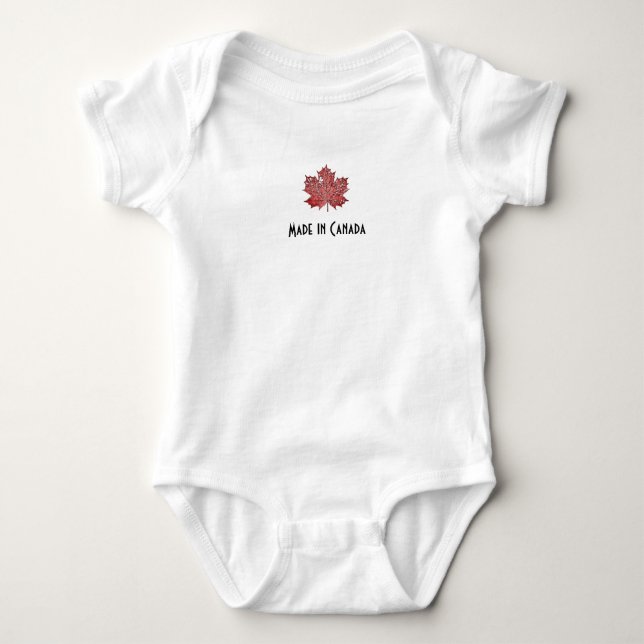 Made in Canada, Maple Leaf bodysuit (Front)
