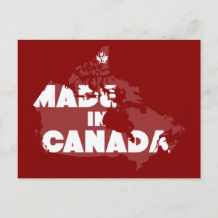 Made In Canada Postcard