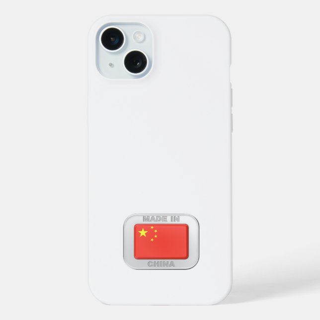 Made in China iPhone Case (Back)