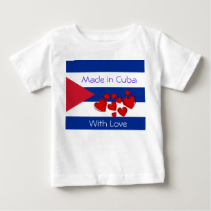 Made in Cuba - Cuban flag Baby T-Shirt