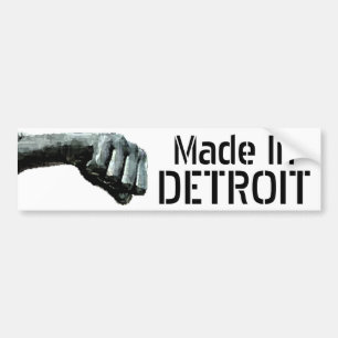 Made In Detroit Bumper Sticker