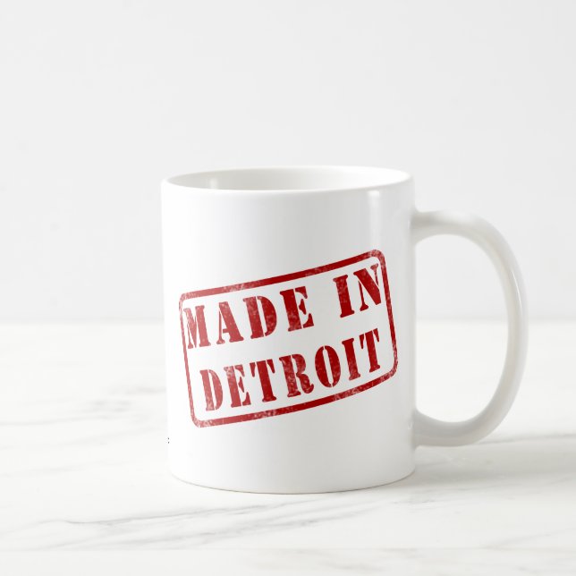 Made in Detroit Coffee Mug (Right)