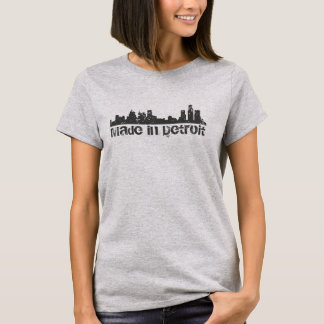 Made in Detroit Skyline Cityscape T-Shirt