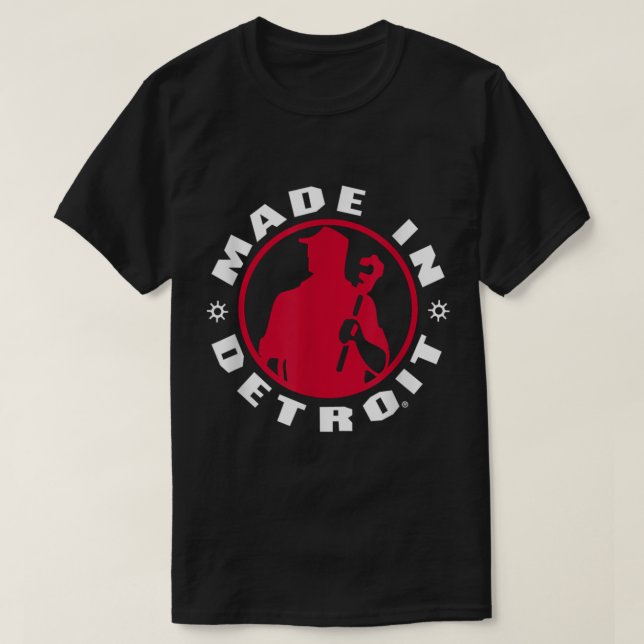 made in detroit  T-Shirt (Design Front)