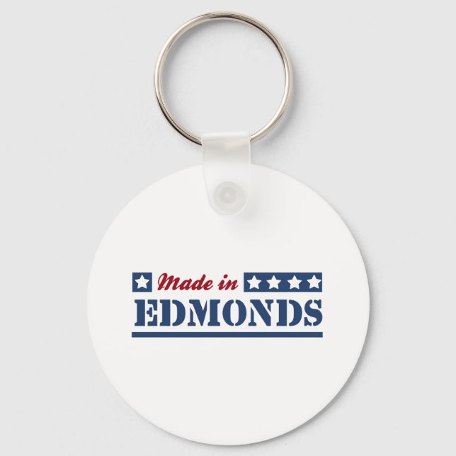 Made in Edmonds Keychain (Front)