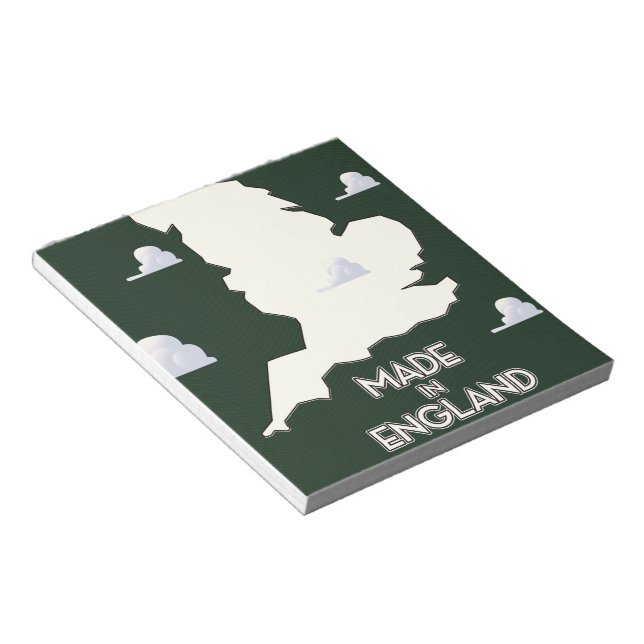 Made in England Notepad (Angled)