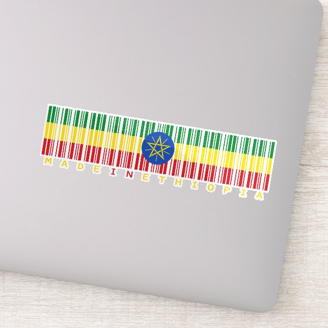 Made in Ethiopia – Bold Heritage Sticker (Detail)