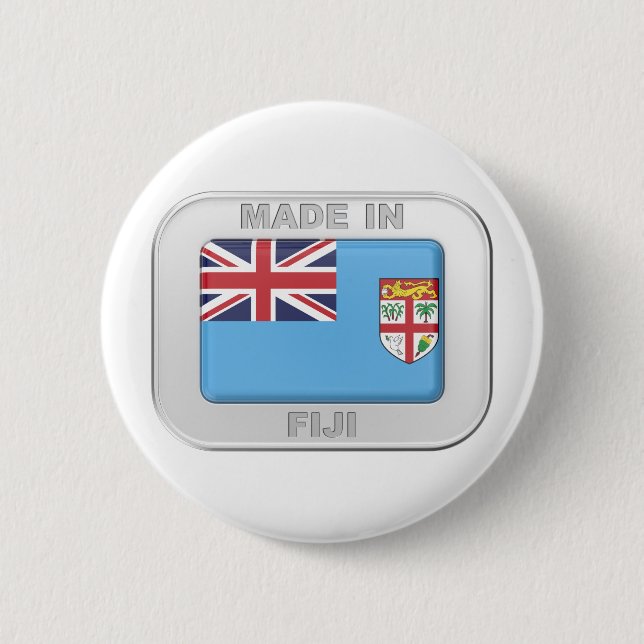 Made in Fiji 2 Inch Round Button (Front)