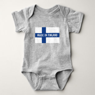 Made in Finland baby clothes for newborn child Bodysuit