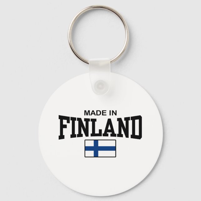Made In Finland Keychain (Front)