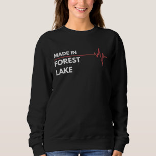 Made In Forest Lake Australia City Of Birth Hometo Sweatshirt
