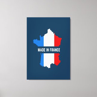 Made In France  Canvas Print