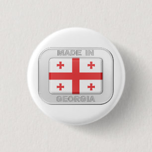 Made in Georgia 1 Inch Round Button