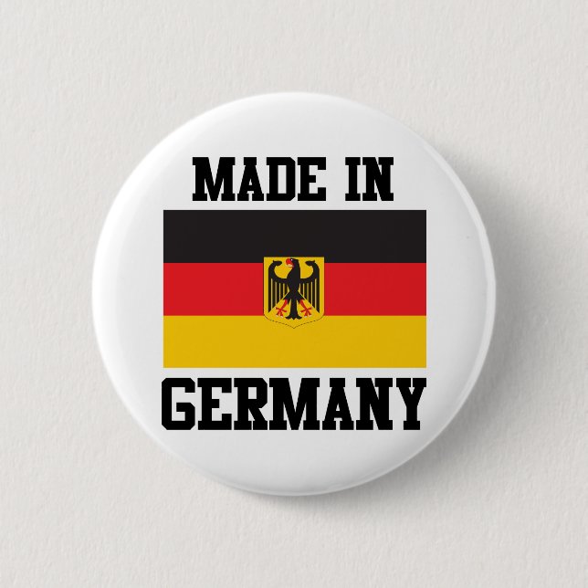 Made In Germany 2 Inch Round Button (Front)