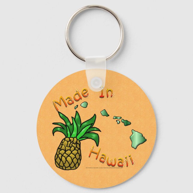 Made in Hawaii Keychain (Front)