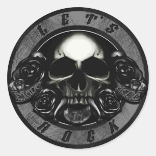 Made in Hell Classic Round Sticker