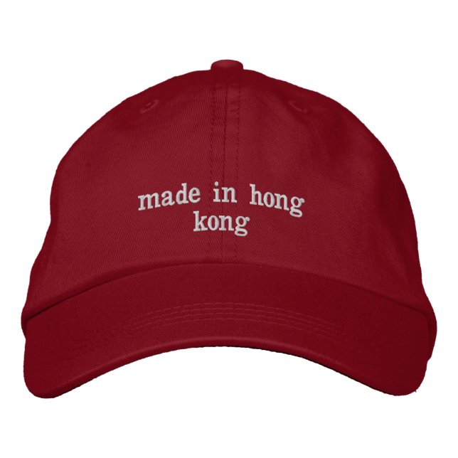 made in hong kong 852 cap hk - hong kong cap (Front)