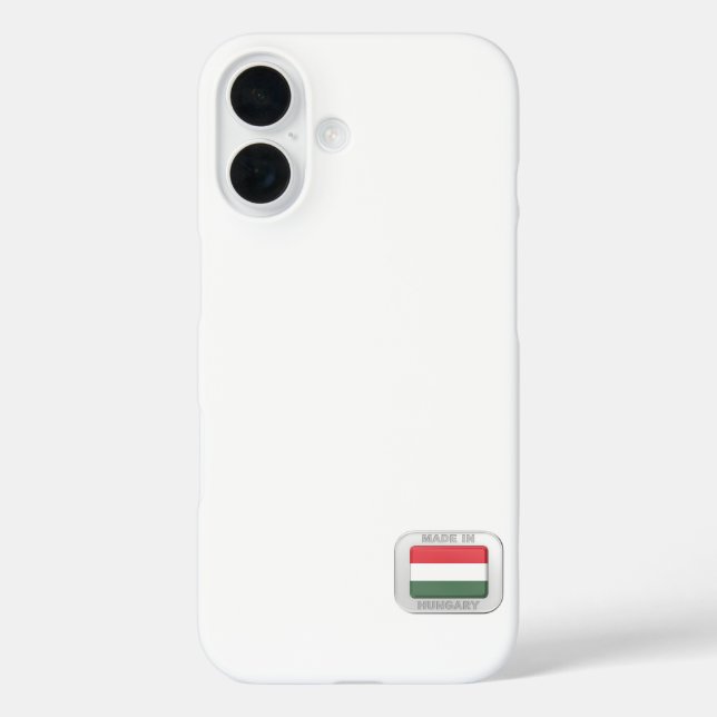 Made in Hungary Case-Mate iPhone Case (Back)