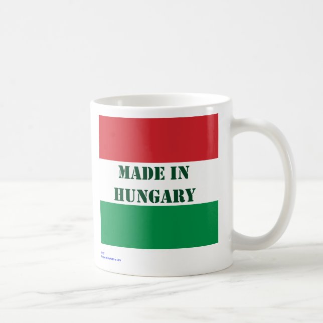 Made in Hungary Coffee Mug (Right)