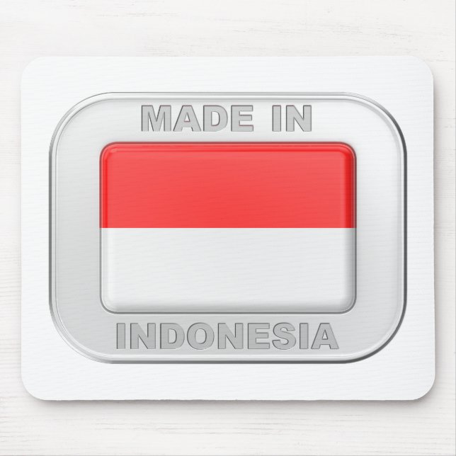 Made in Indonesia Mouse Pad (Front)