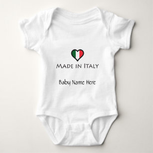 Made in Italy - Italian Pride Baby Bodysuit