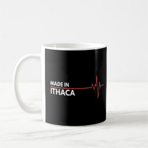 Made In Ithaca New York State Usa City Of Birth  Coffee Mug