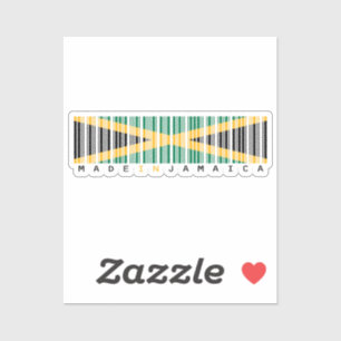 Made in Jamaica Barcode Flag
