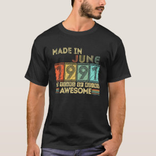 Made In June 1991 30 Years Of Being Awesome 17Th B T-Shirt