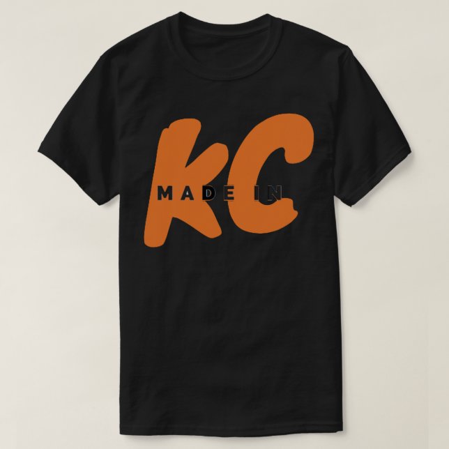 made in kc orange T-Shirt (Design Front)