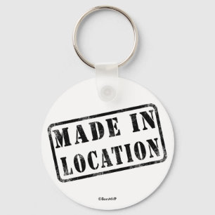 Made In... Keychain