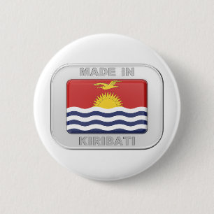 Made in Kiribati 2 Inch Round Button