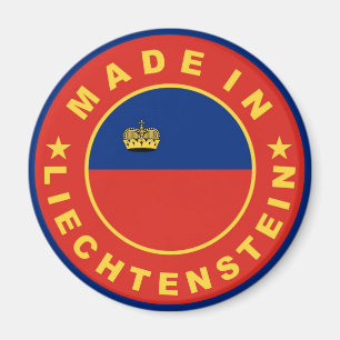 made in liechtenstein country flag product label magnet