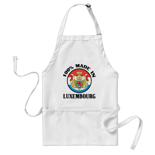 Made In Luxembourg Standard Apron (Front)