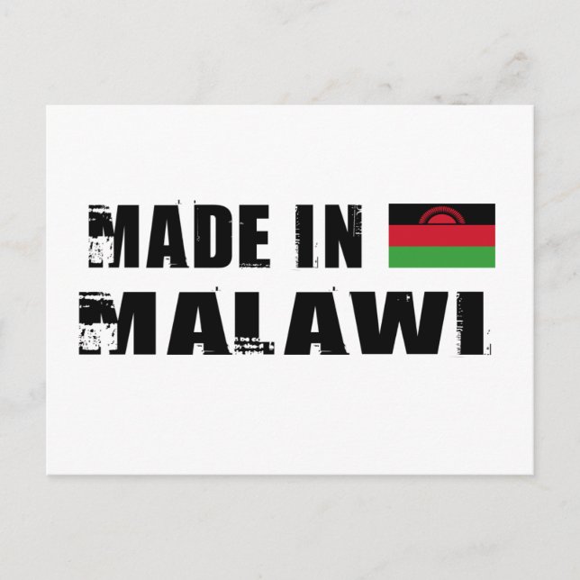 Made in Malawi Postcard (Front)