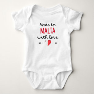 Made in Malta with Love Baby Bodysuit