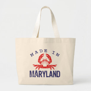 Made In Maryland Large Tote Bag