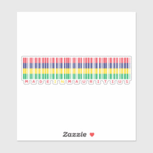 Made in Mauritius – Island Pride Sticker