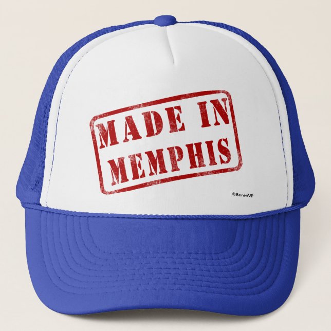 Made in Memphis Trucker Hat (Front)