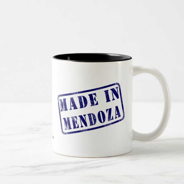 Made in Mendoza Two-Tone Coffee Mug (Right)