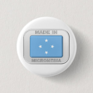 Made in Micronesia 1 Inch Round Button