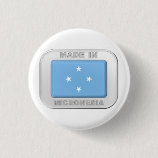Made in Micronesia 1 Inch Round Button